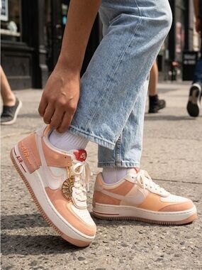 Nike Air Force 1 Shadow Low Orange Chalk Women's Size 12 - Limited